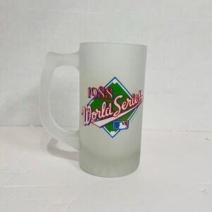 Vintage 1988 World Series Oakland A’s Frosted Mug
